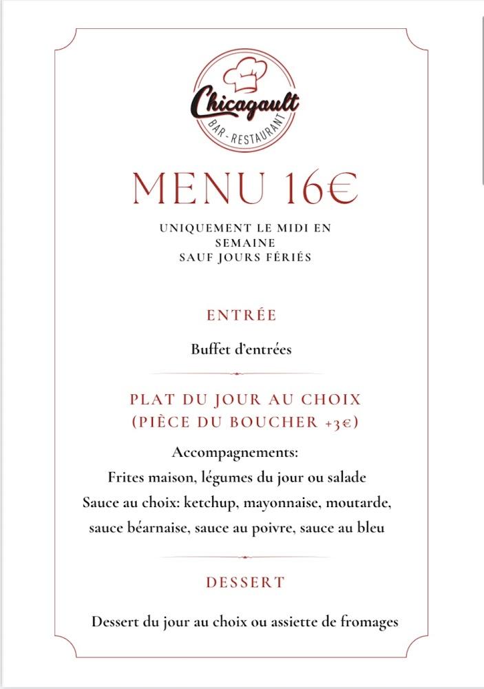CHICAGAULT - Menu Image 2